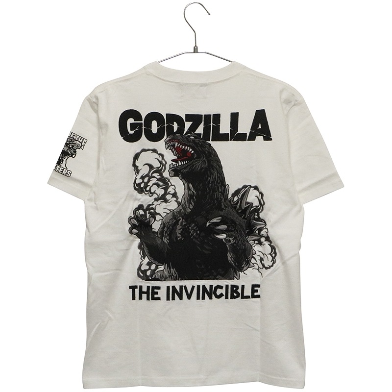ゴジラ 刺繍 半袖Tシャツ （ GZL-2503 ） | コラボデザイン,ゴジラ