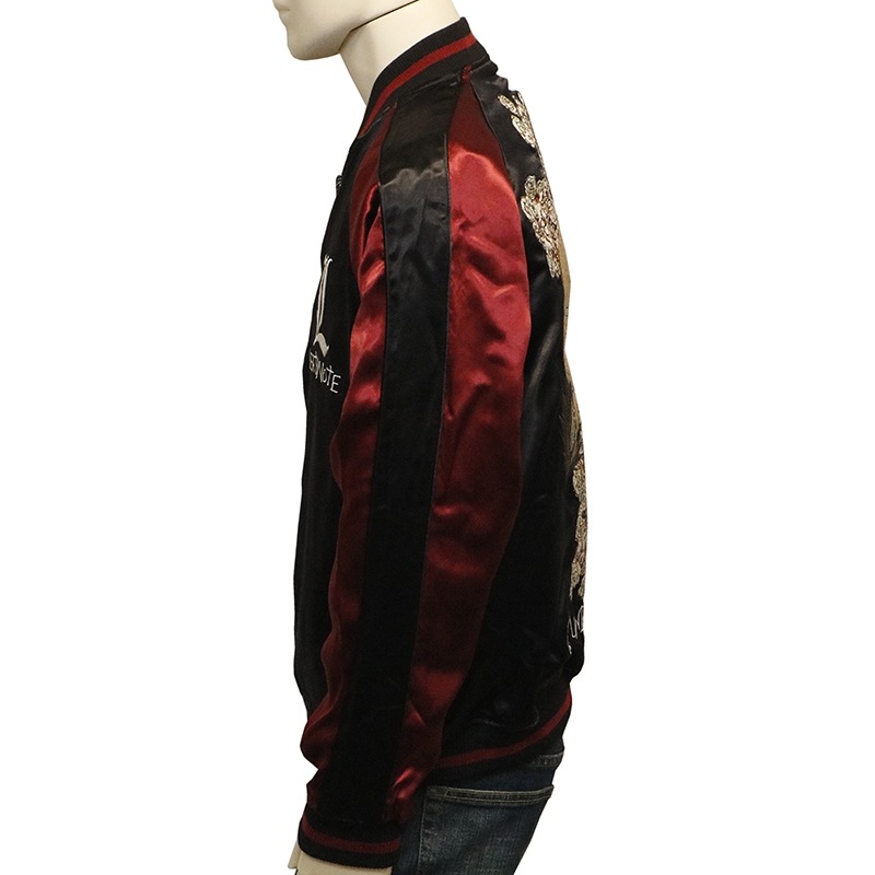 P.N.UNDERGROUND × DEATH NOTE エル 刺繍 リバーシブル スカジャン