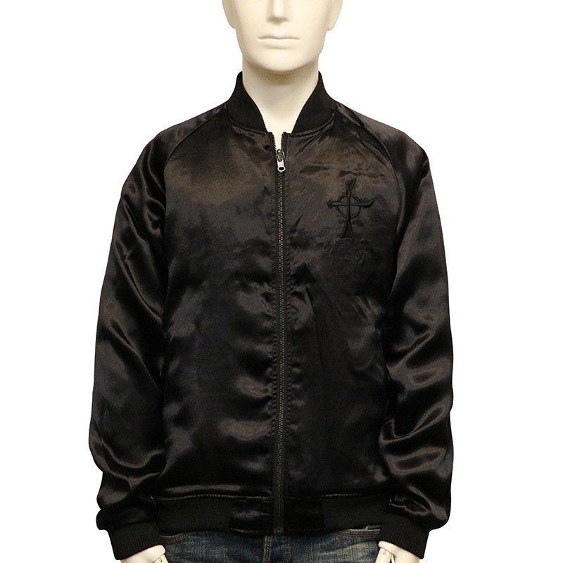 P.N.UNDERGROUND × DEATH NOTE エル 刺繍 リバーシブル スカジャン