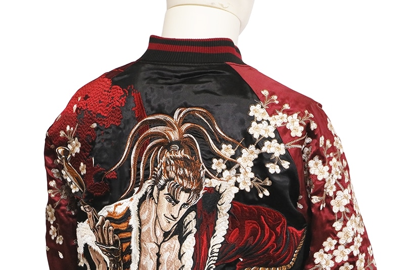 絡繰魂 からくりだましい × 花の慶次 天下無双 柄 刺繍