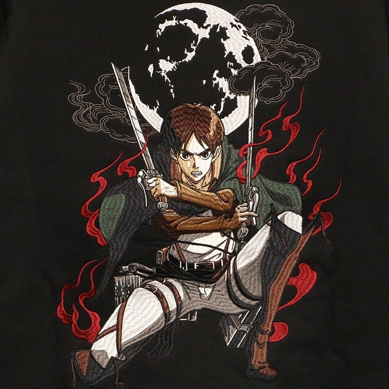 進撃の巨人 Attack on Titan 調査兵団 エレン・イェーガー 刺繍