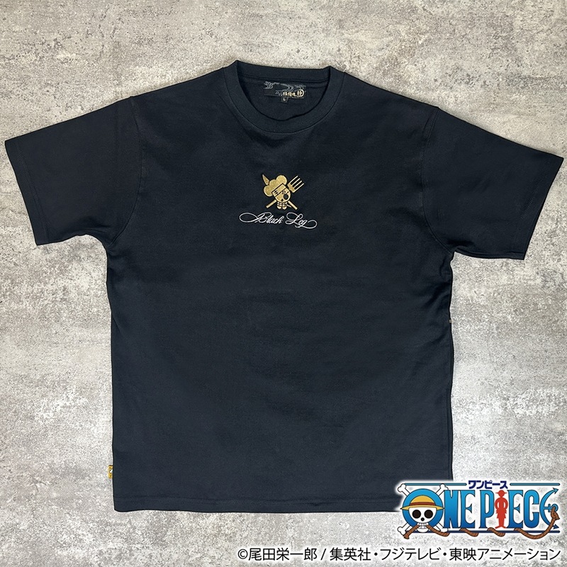 絡繰魂 × ONE PIECE 【サンジ】黒足 TEE （ 252096 ）