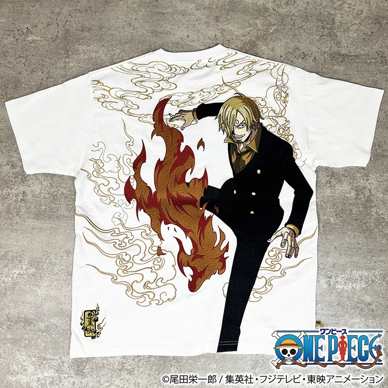 絡繰魂 × ONE PIECE 【サンジ】黒足 TEE （ 252096 ）