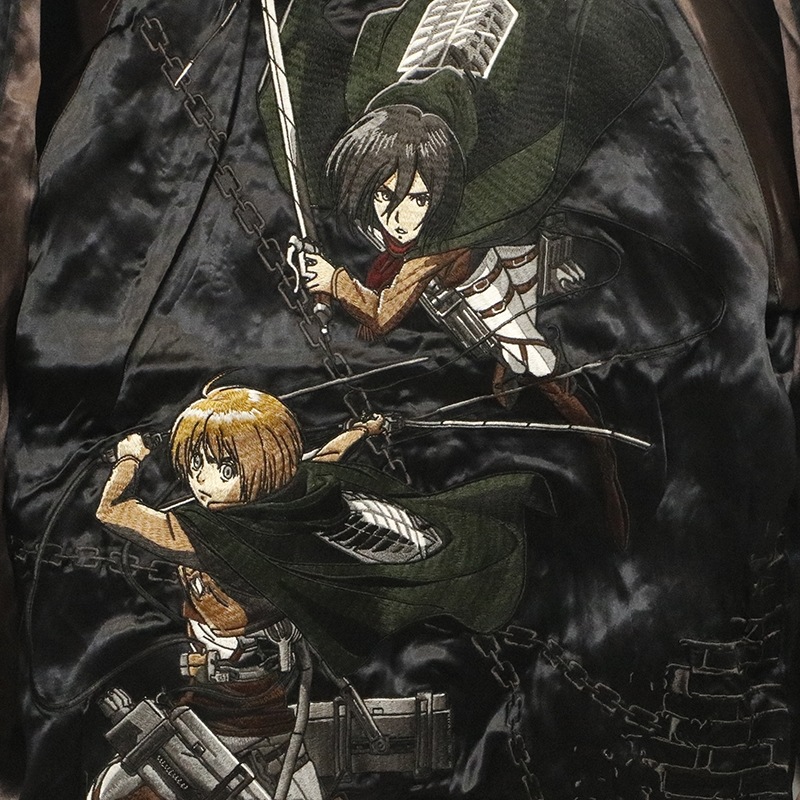 進撃の巨人 Attack on Titan 進撃の巨人 VS 女型の巨人 ＆ ミカサ