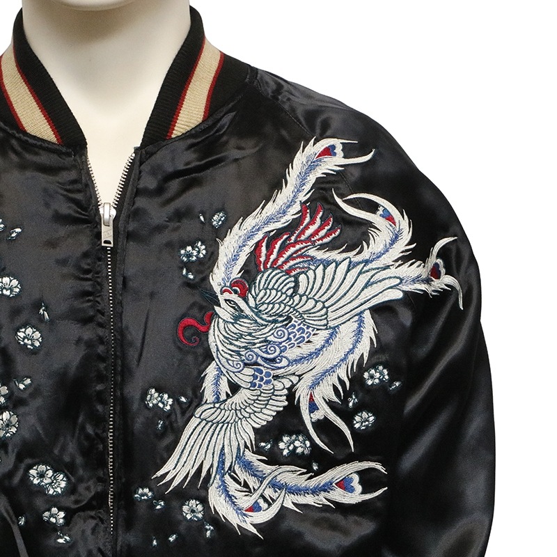 クローズ×WORST 坊屋春道 木津京介 モデル 鳳凰 × 龍 柄 刺繍