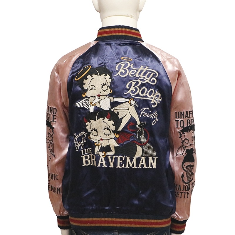 THE BRAVEMAN × BETTY BOOP 天使と悪魔 ベティー 柄