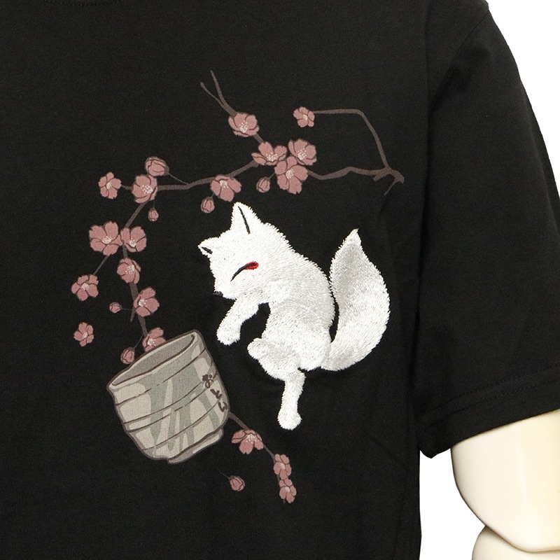 今昔 KON-JAKU おとんとおかんの湯呑 和柄 半袖Tシャツ （ KJ-29251 ）