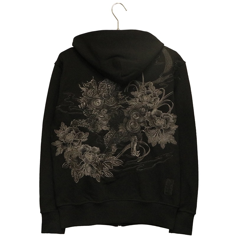 絡繰魂(からくりだましい）上下セットアップ メンズパーカー