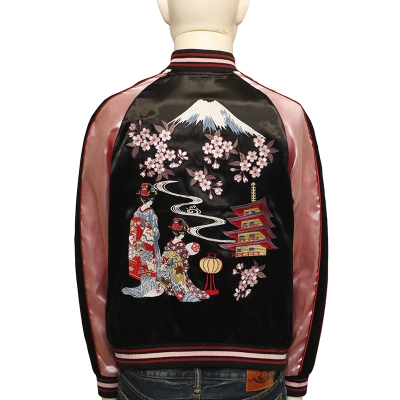 舞妓、赤富士リバーシブル スカジャン 202505201616539842391.jpg?21