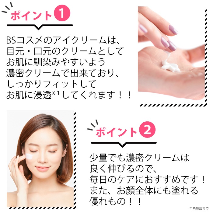 コエンザイムQ10などのハリ成分配合