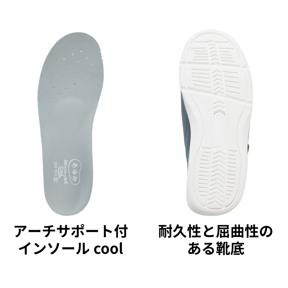 インソールと靴底のイメージ