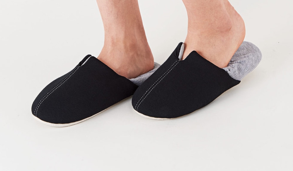 洗える防災スリッパ