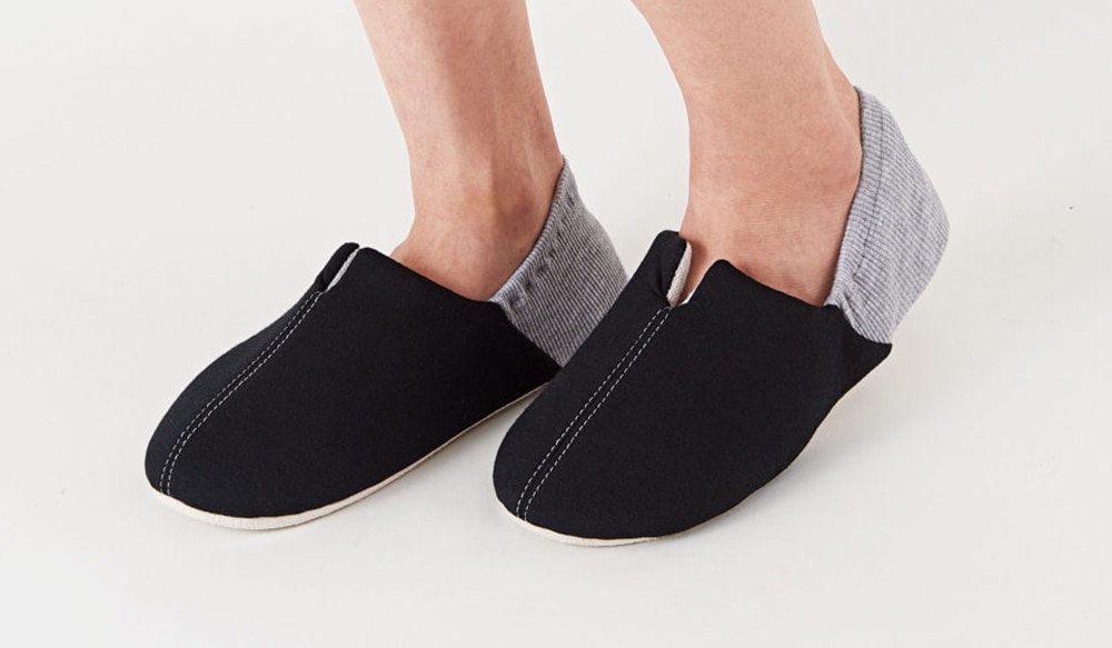 洗える防災スリッパ