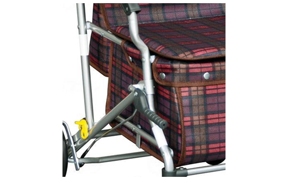 623 ユーメイト FX チェックグリーン ｜ シルバーカー・歩行器