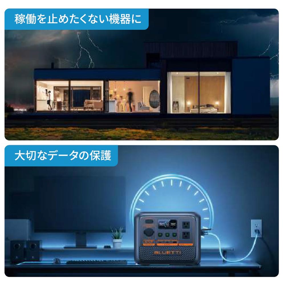ポータブル電源 BLUETTI AC50P(504Wh) ｜ 防災グッズ,ポータブル電源