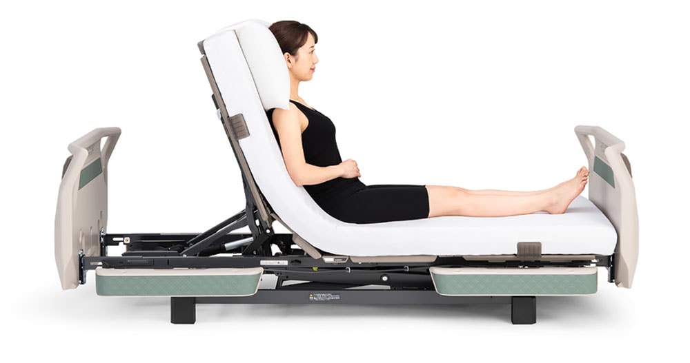 背中をしっかりと支える背サポート