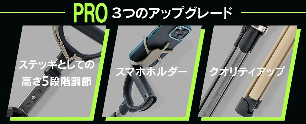 皆様の声を反映したPROバージョンです