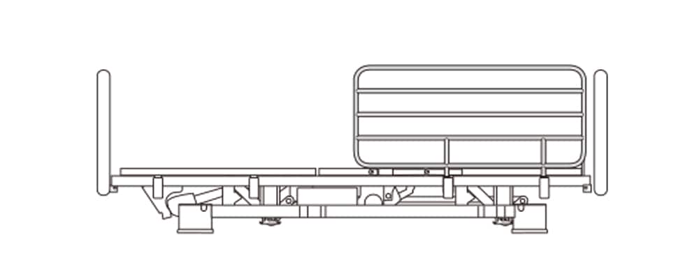 プラッツ】ロングサイドレール（2本組）単品購入 ｜ 介護ベッド・寝具