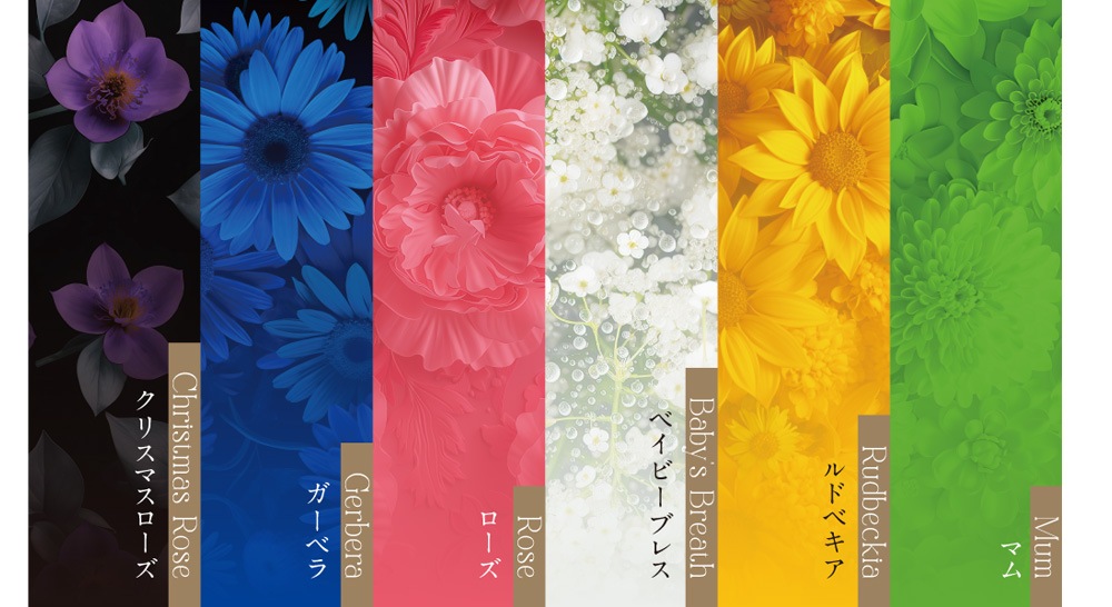 ピクチャレスク フラワー コレクション ｜ 杖・ステッキ,伸縮杖