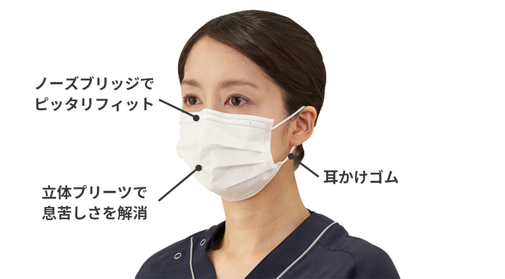肌にやさしいラテックスフリー