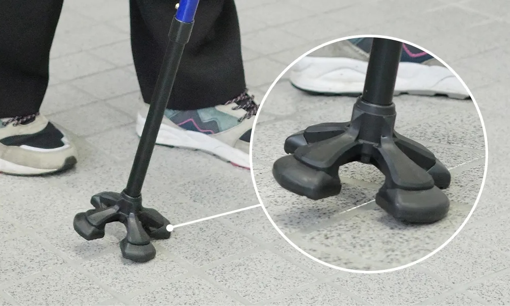 常に2点以上で支える、抜群の安定感