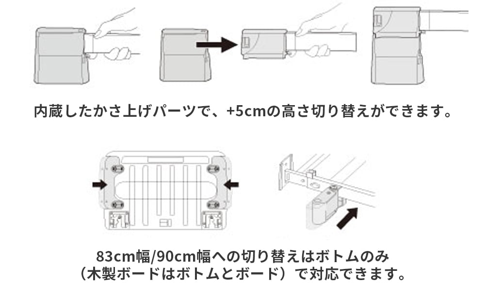 最小限の在庫で幅広いラインナップを展開