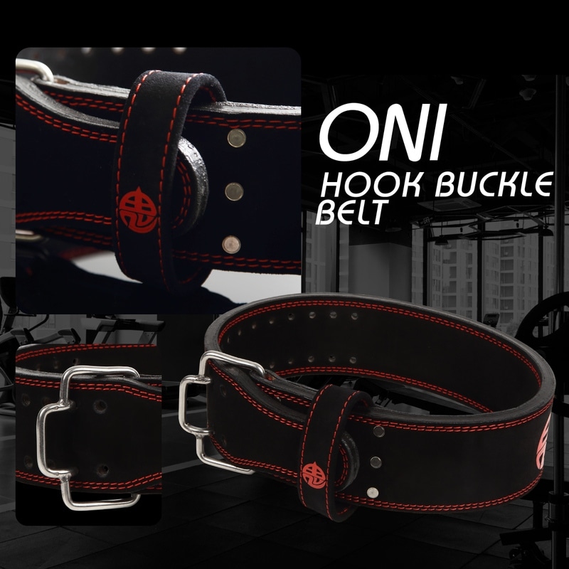 予約販売】ONI 鬼 フックバックルベルト パワーベルト 13mm 2019IPF 