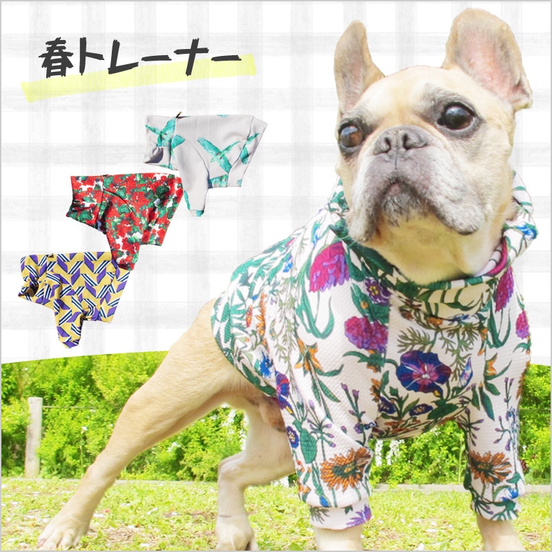 フレブル　パグ服　ひんやりタンク　 リンゴパッチ chirorukun ブルオブルコ｜フレンチブルドッグ服とパグ服の専門店