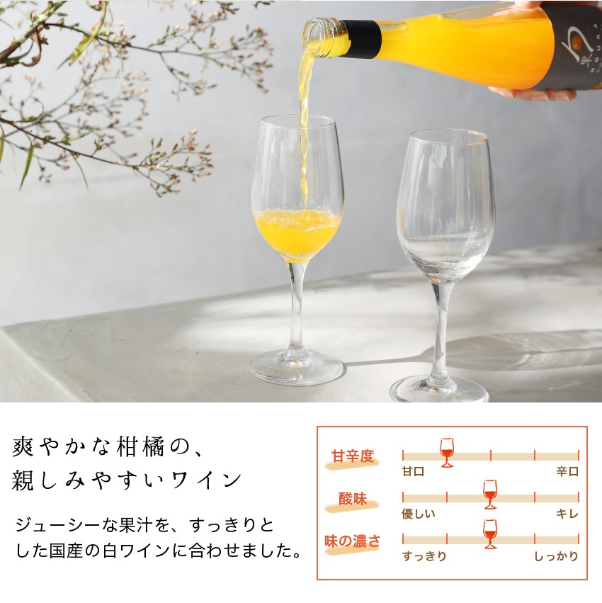 爽やかな柑橘の親しみやすいワイン