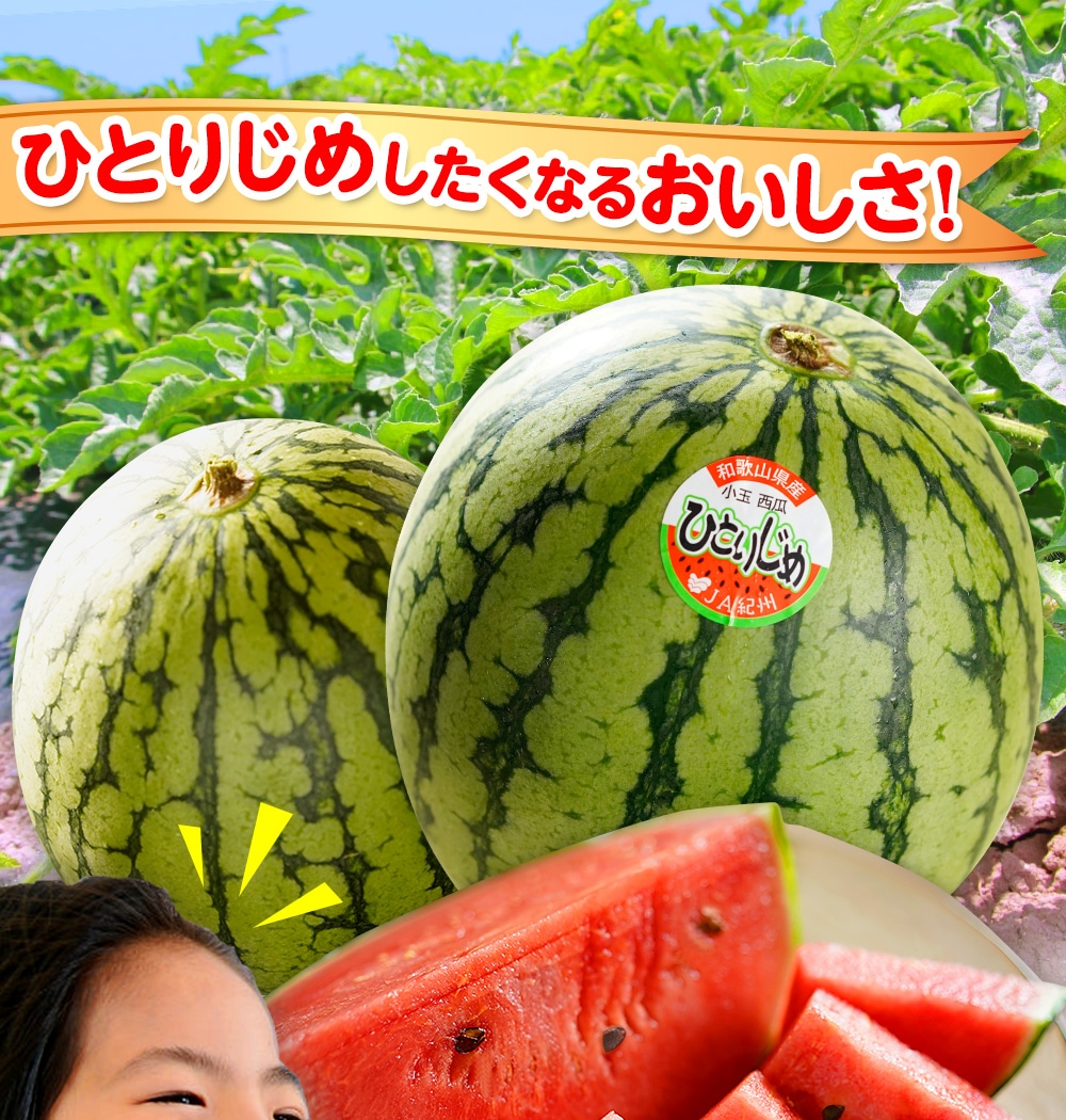 人気アイテム 和歌山県 名産 食べきりサイズ 紅小玉スイカ 6玉入