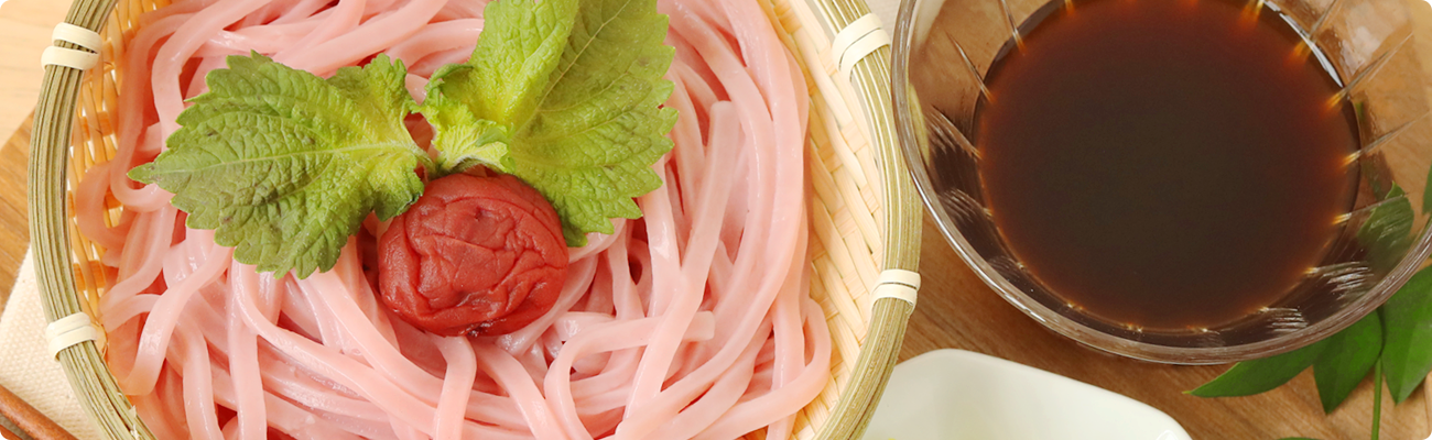 紀州丸ざる梅うどん5食セット
