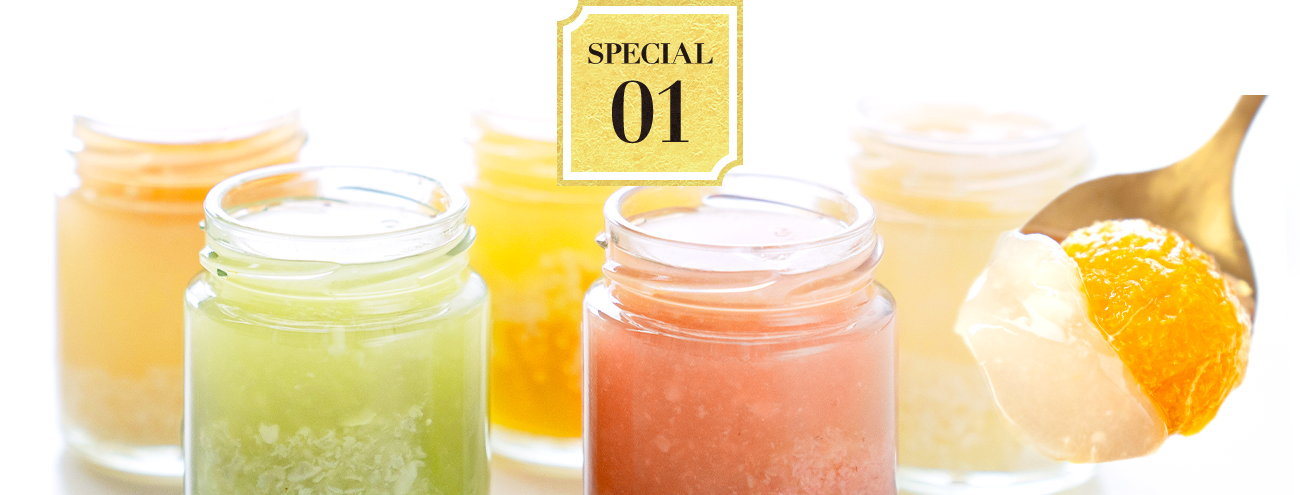 5種のフルーツ甘酒ゼリーセット