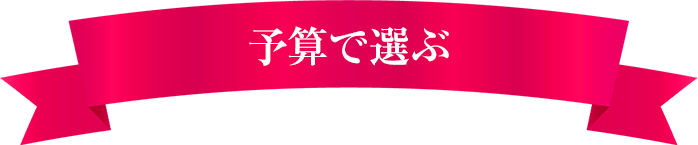 予算で選ぶ
