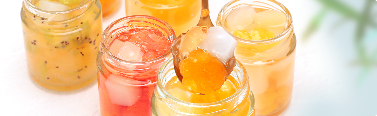 果樹園の贈り物 5種のフルーツゼリー