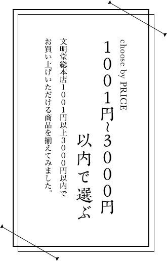１００１円～３０００円以内