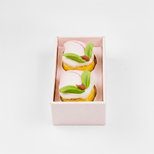 桃カステラ 小 2個入