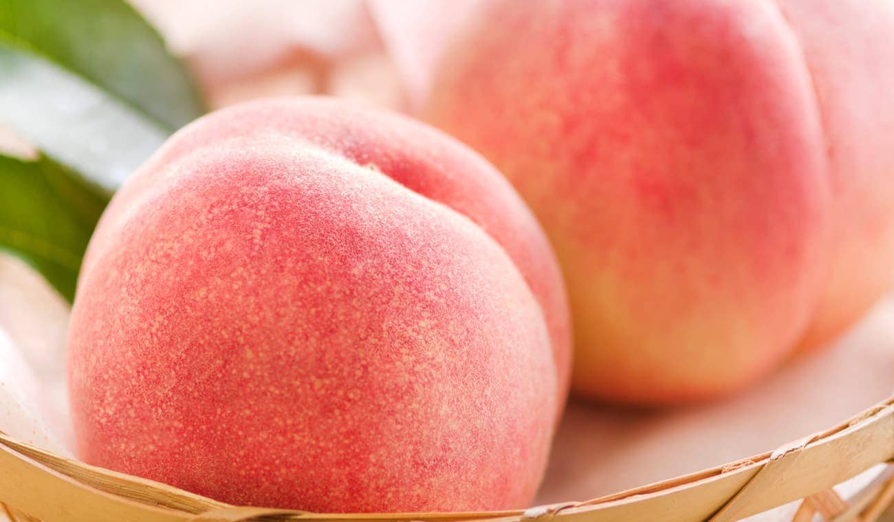 縁起の良い「桃」