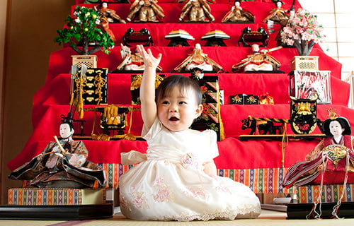 初節句の記念日に