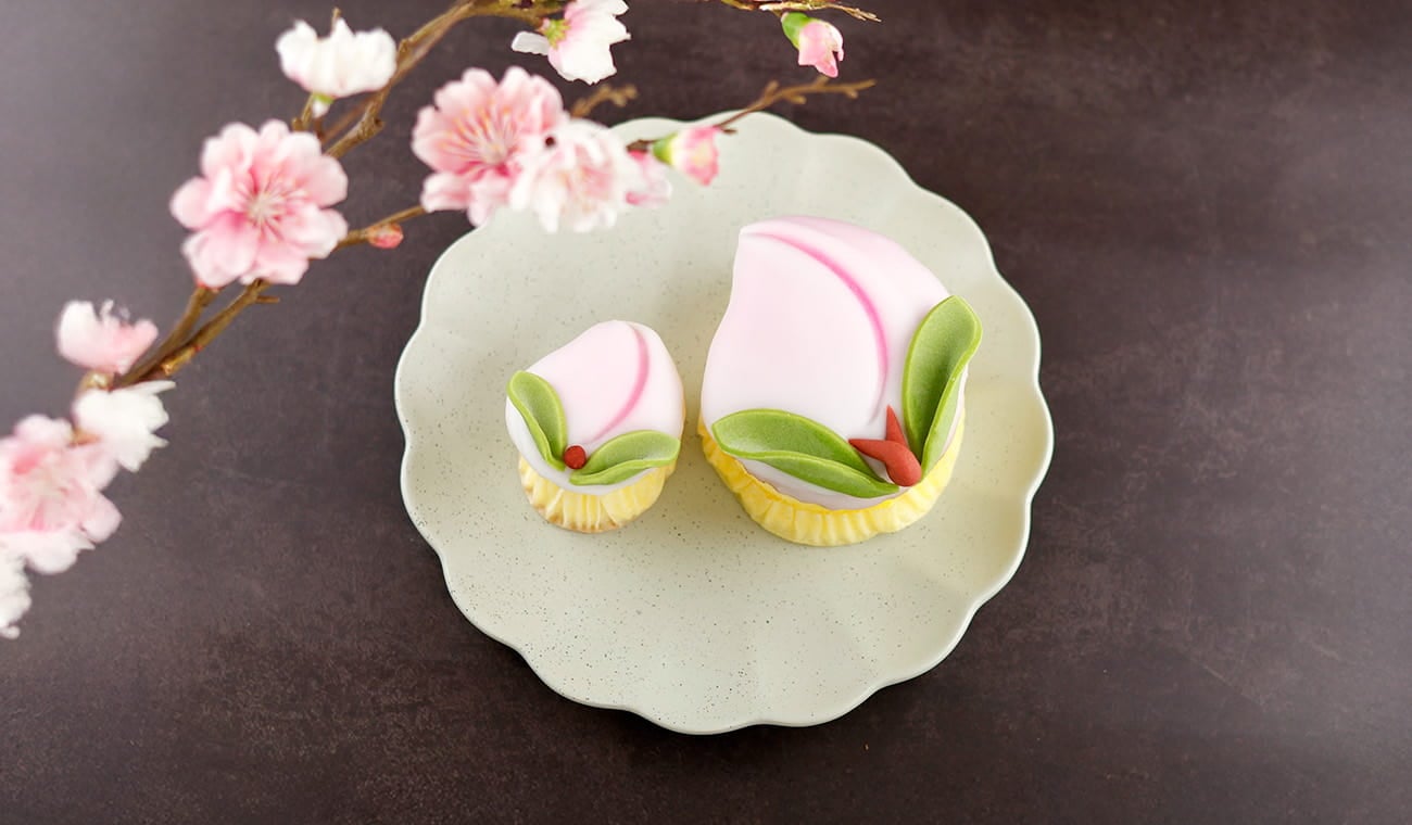 ひな祭りのお茶菓子に