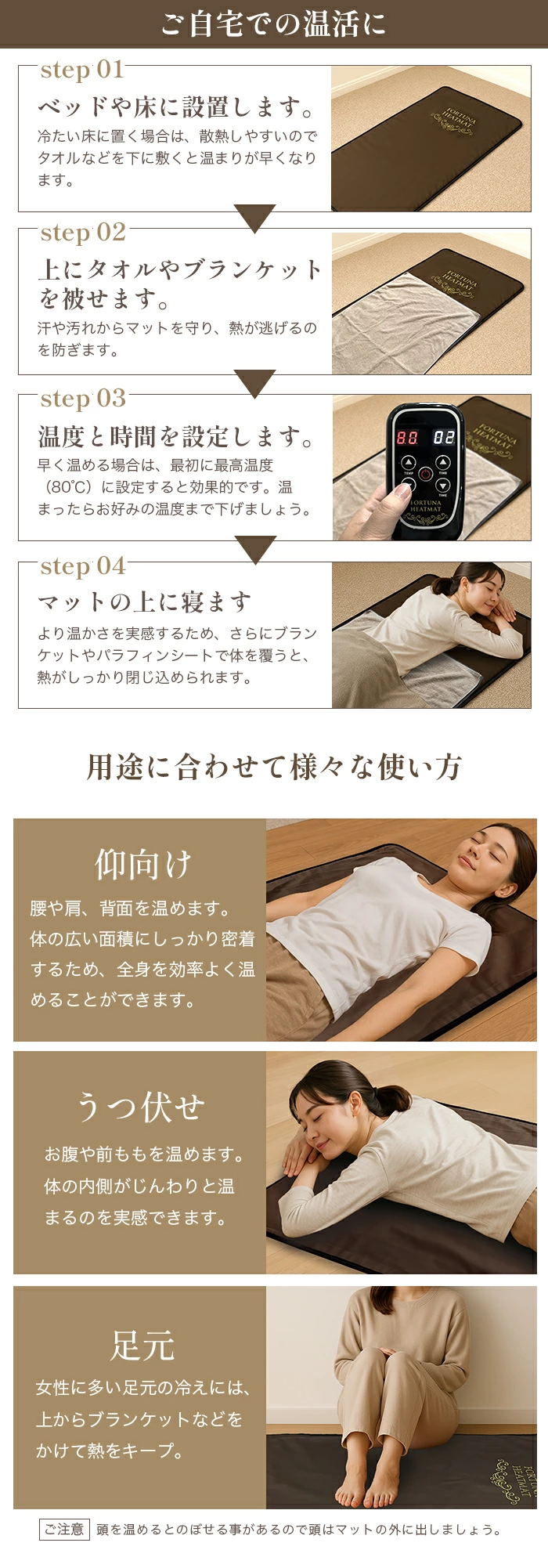 Heat Mat ヒートマット 岩盤浴 エステ