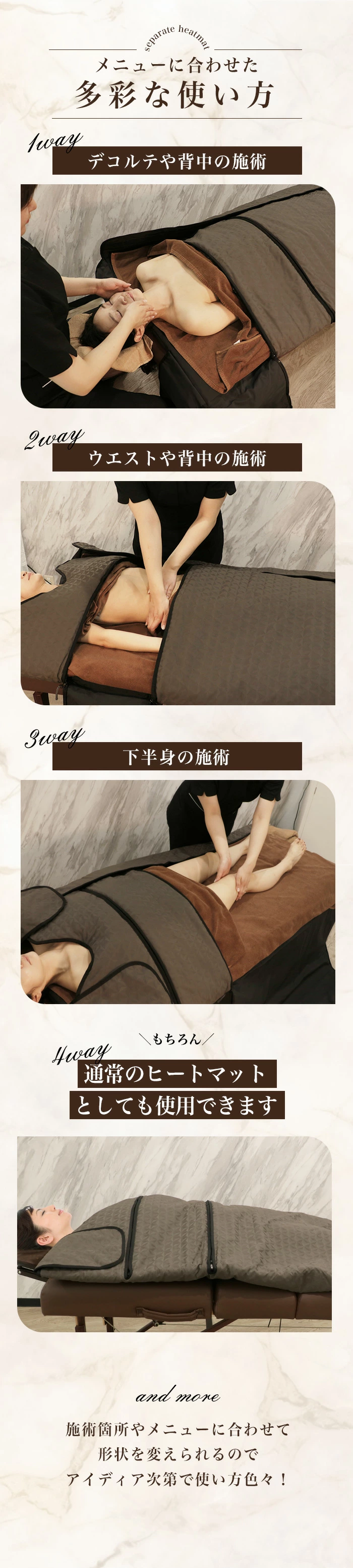 遠赤外線ヒートマット セパレート FORTUNA HEATMAT separate mat