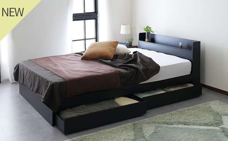 収納付きベッドのイメージ