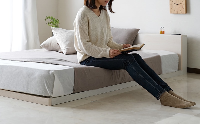 床に近いローベッド構造