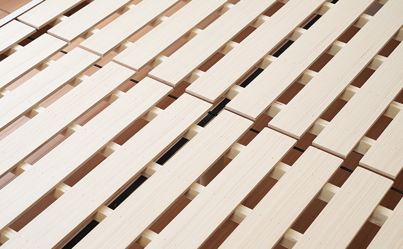 すのこ構造（2枚～3枚仕様）のイメージ