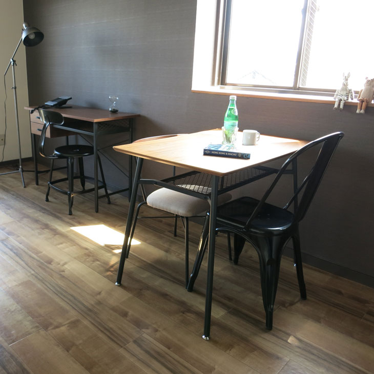 幅90cm ダイニングテーブル 小さいダイニングテーブル 一人用ダイニングテーブル 一人暮らしダイニングテーブル ダイニング ダイニングテーブル グレイインテリア 株式会社カグリエ