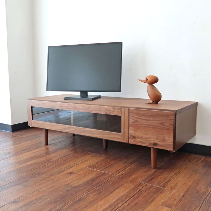 テレビ台 120 完成品 木製 天然木 テレビボード TV台 無垢