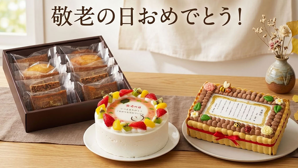 敬老の日におすすめのケーキ・菓子