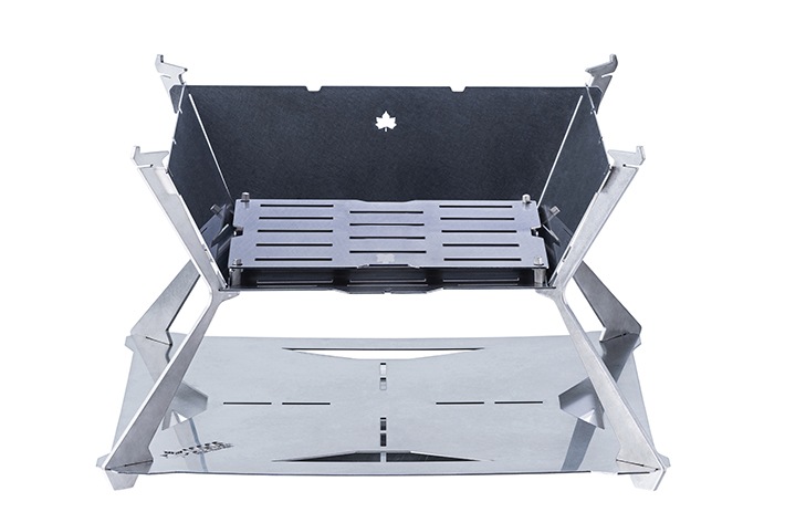 ロストルで燃焼効率アップ