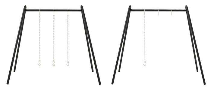 長さ調節できるチェーン＆S字フック3本付き