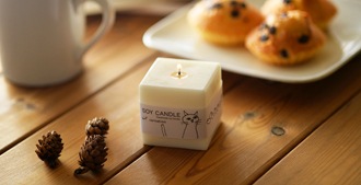 キャンドル専門店Candly SOY CANDEL（キューブ）